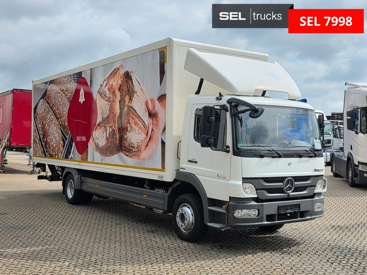 Mercedes-Benz Atego 1218 / Ladebordwand / Rückfahrkam. / 8,24m - Skříňový nákladní auto: obrázek 3 Mercedes-Benz Atego 1218 / Ladebordwand / Rückfahrkam. / 8,24m - Skříňový nákladní auto: obrázek 3