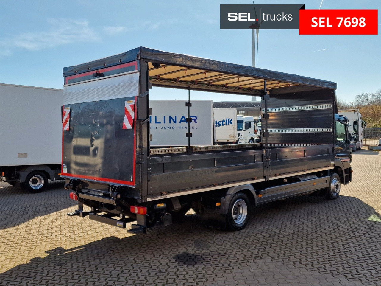 Mercedes-Benz Atego 1221 / Ladebordwand - Plachtový nákladní auto: obrázek 5 Mercedes-Benz Atego 1221 / Ladebordwand - Plachtový nákladní auto: obrázek 5
