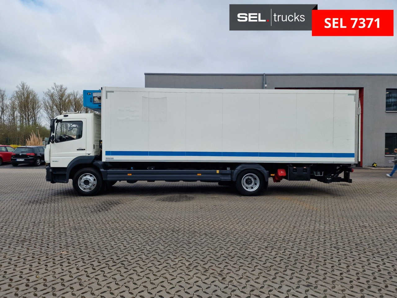 Chladírenský nákladní automobil Mercedes-Benz Atego 1530 / Ladebordwand / Frigoblock FK25L: obrázek 8