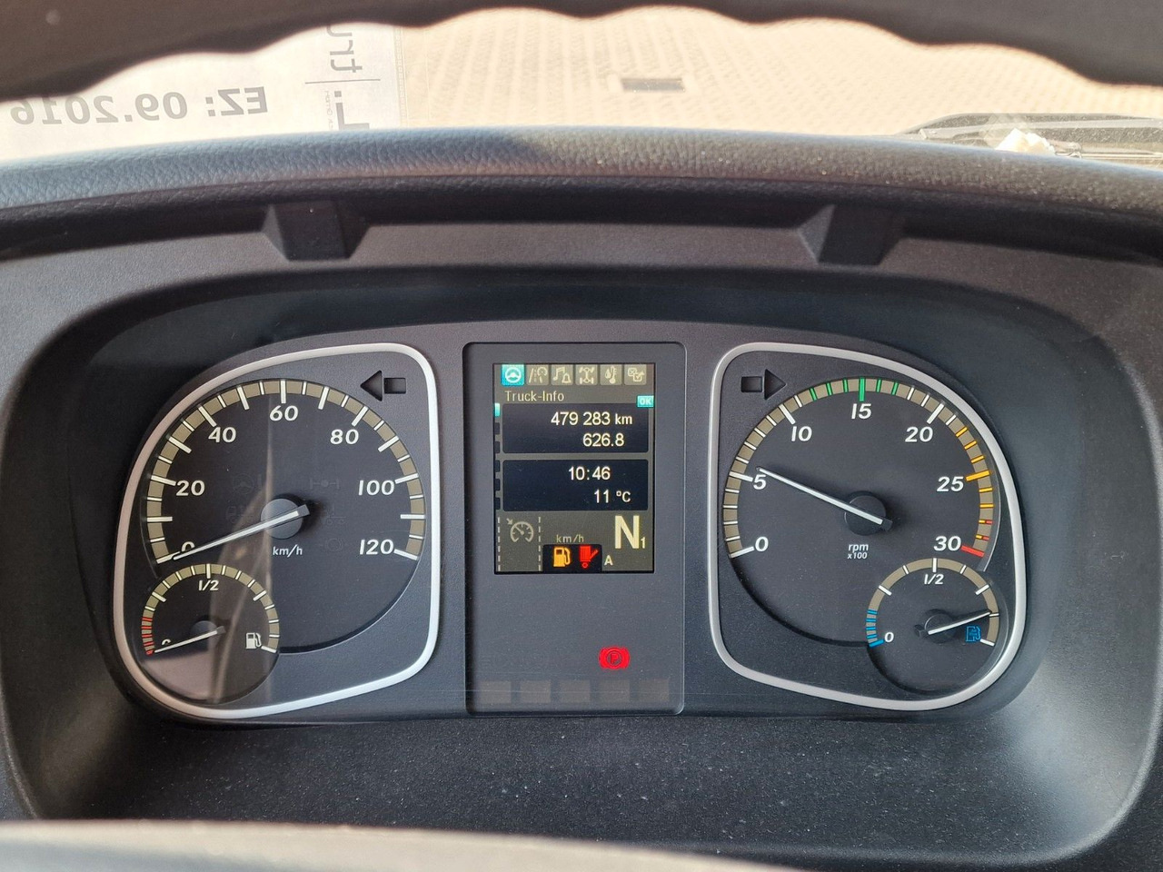 Chladírenský nákladní automobil Mercedes-Benz Atego 1530 / Ladebordwand / Frigoblock FK25L: obrázek 24
