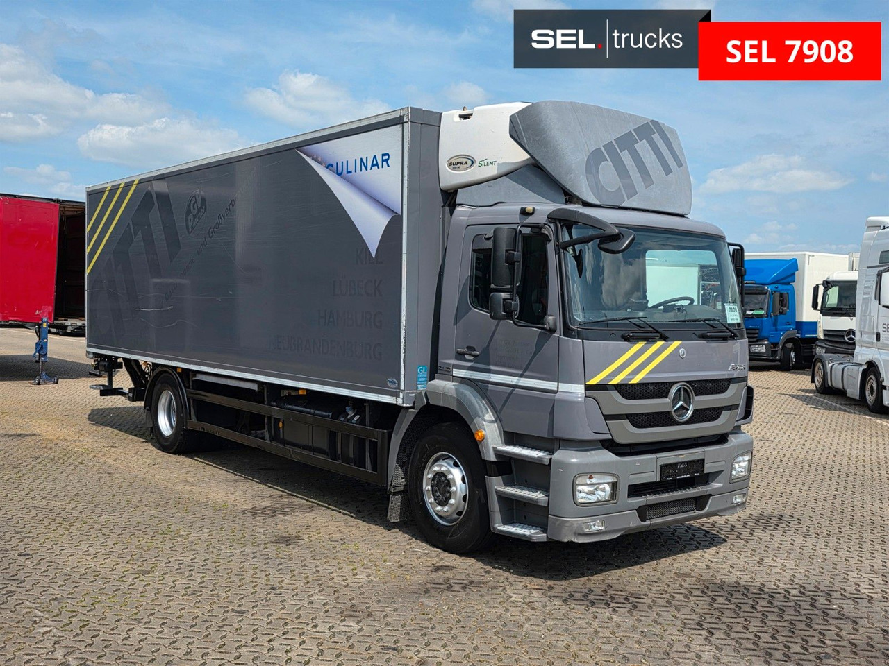 Mercedes-Benz Axor 1824L / Ladebordwand / Carrier Supra 950Mt - Chladírenský nákladní automobil: obrázek 3 Mercedes-Benz Axor 1824L / Ladebordwand / Carrier Supra 950Mt - Chladírenský nákladní automobil: obrázek 3