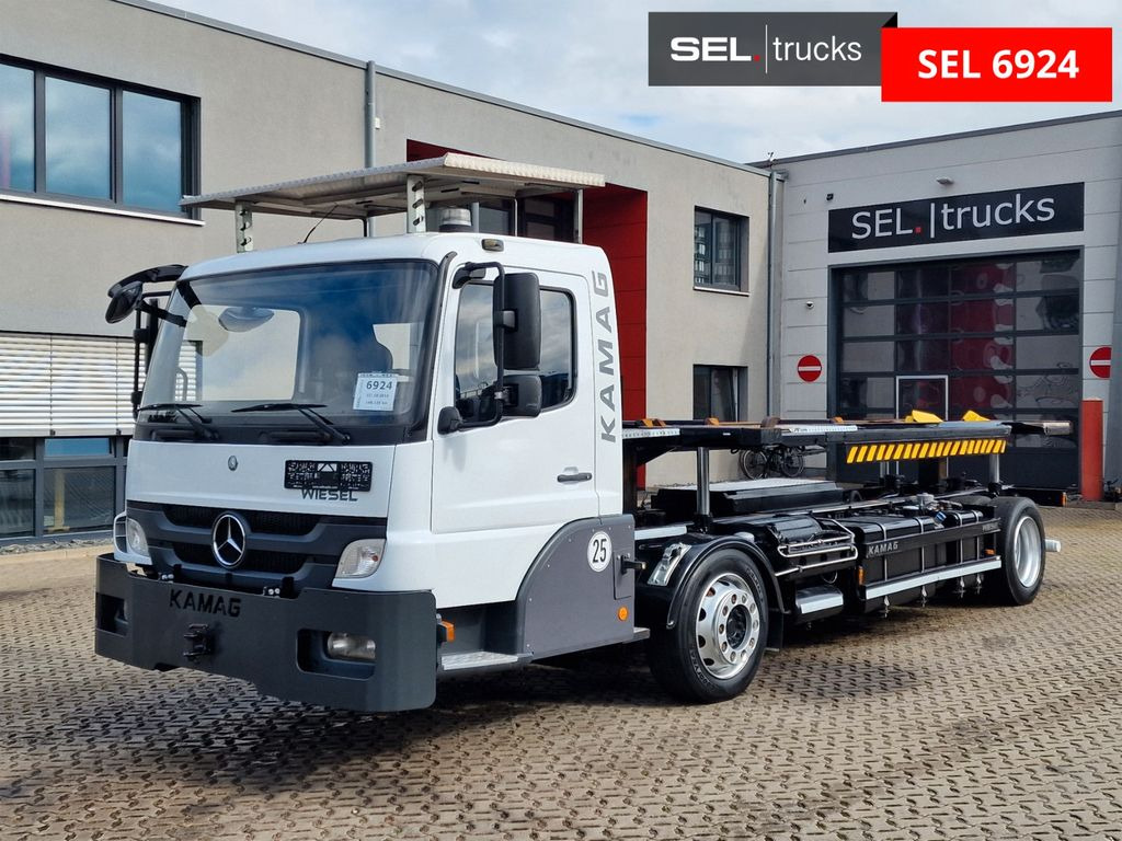 Mercedes-Benz KAMAG WBH 25 / Wiesel Umsetzer Sattelplatte - Kontejnérový podvozek/ Výměnná nástavba: obrázek 1 Mercedes-Benz KAMAG WBH 25 / Wiesel Umsetzer Sattelplatte - Kontejnérový podvozek/ Výměnná nástavba: obrázek 1