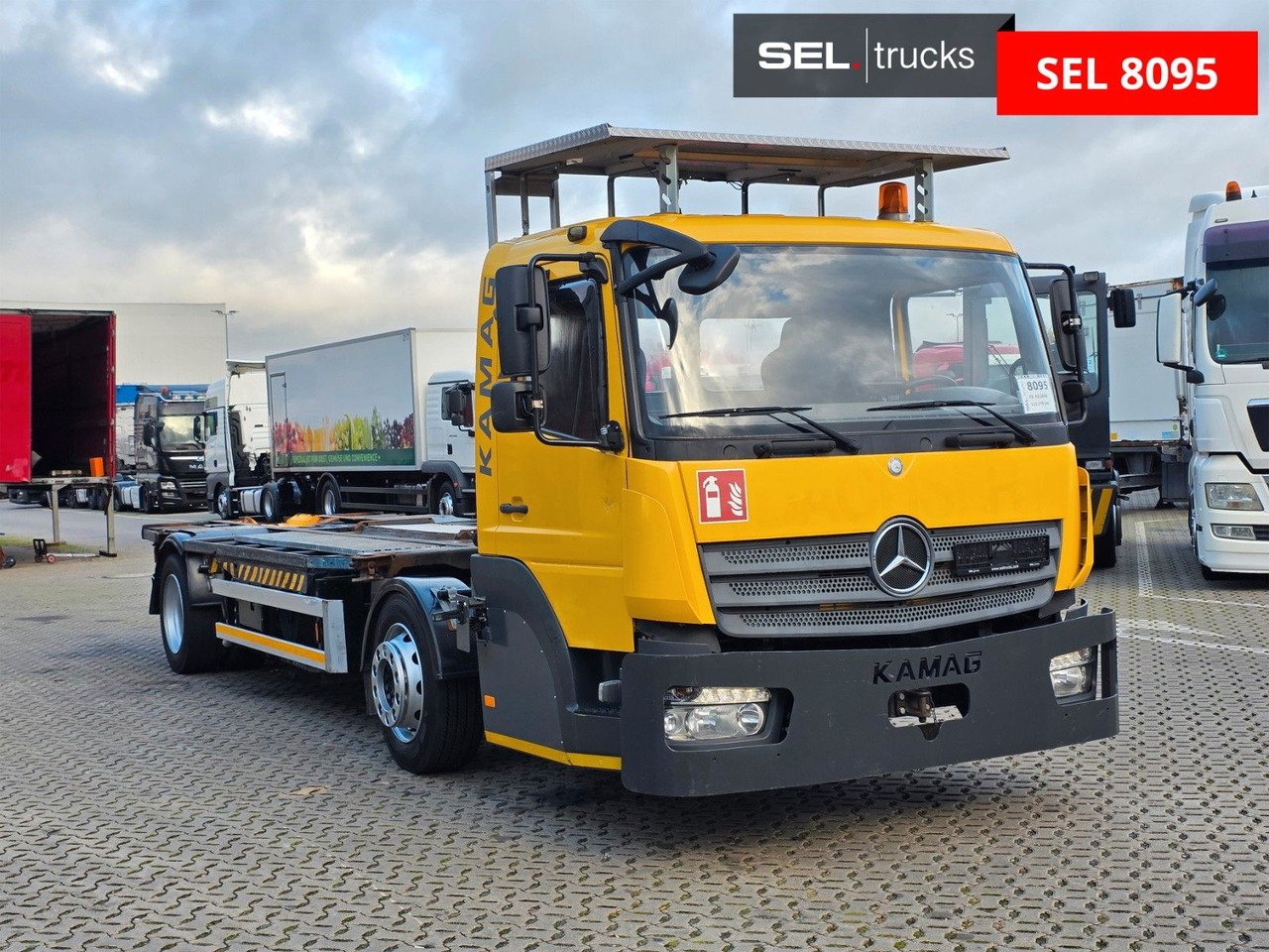 Mercedes-Benz Kamag WBH25 / Umsetzer (Mafi/Terberg) - Kontejnérový podvozek/ Výměnná nástavba: obrázek 3 Mercedes-Benz Kamag WBH25 / Umsetzer (Mafi/Terberg) - Kontejnérový podvozek/ Výměnná nástavba: obrázek 3