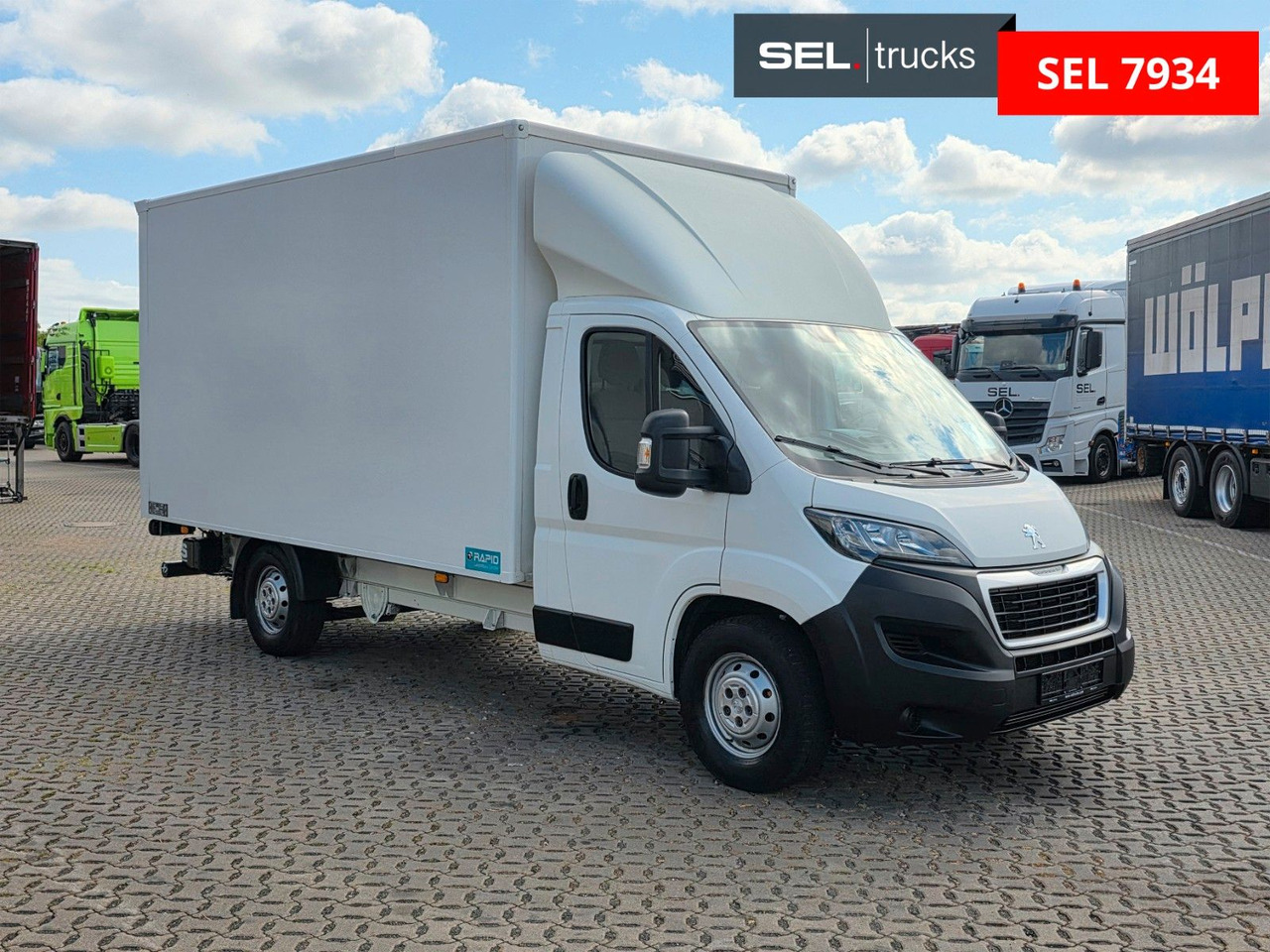 Peugeot Boxer / Ladebordwand / Klimaanlage / 3 Sitzen - Dodávka skřín: obrázek 3 Peugeot Boxer / Ladebordwand / Klimaanlage / 3 Sitzen - Dodávka skřín: obrázek 3