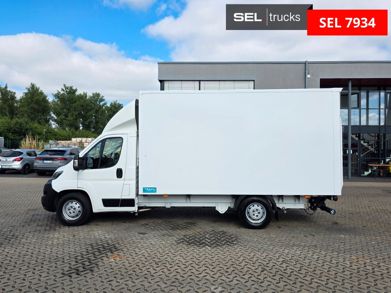 Dodávka skřín Peugeot Boxer / Ladebordwand / Klimaanlage /  3 Sitzen: obrázek 8