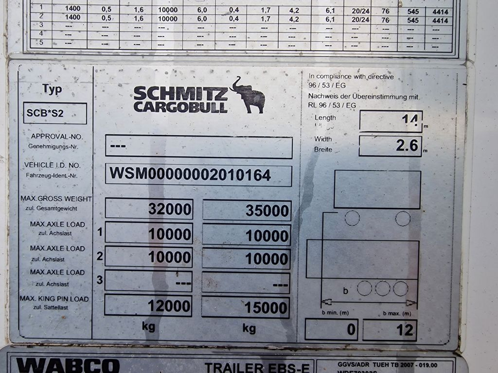 Chladírenský návěs Schmitz Cargobull SKO20/LZG-13.4 FP 45 COOL Schmitz Cargobull SKO20/LZG-13.4 FP 45 COOL / LENKACHSE!: obrázek 28 Chladírenský návěs Schmitz Cargobull SKO20/LZG-13.4 FP 45 COOL Schmitz Cargobull SKO20/LZG-13.4 FP 45 COOL / LENKACHSE!: obrázek 28