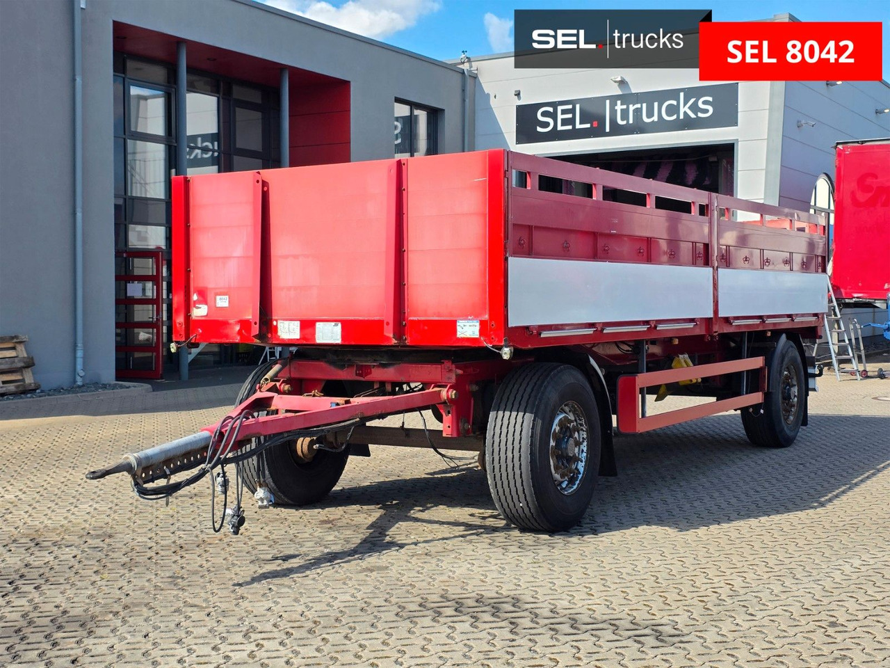 Schwarzmüller PA 2/E / Baustoff / 40 mm - Přívěs plato/ Valník: obrázek 1 Schwarzmüller PA 2/E / Baustoff / 40 mm - Přívěs plato/ Valník: obrázek 1