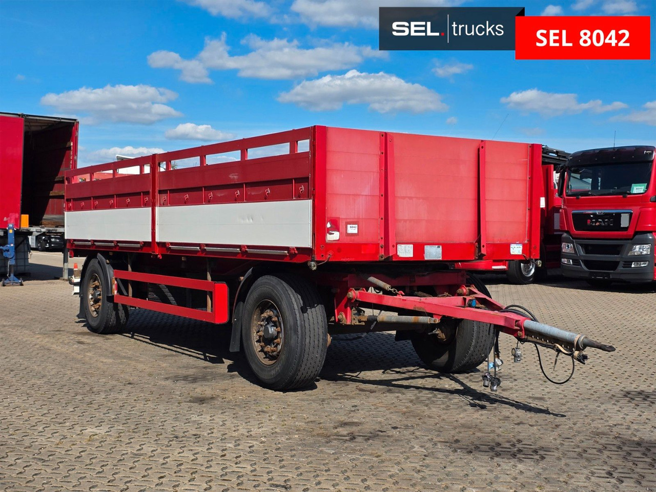 Schwarzmüller PA 2/E / Baustoff / 40 mm - Přívěs plato/ Valník: obrázek 3 Schwarzmüller PA 2/E / Baustoff / 40 mm - Přívěs plato/ Valník: obrázek 3