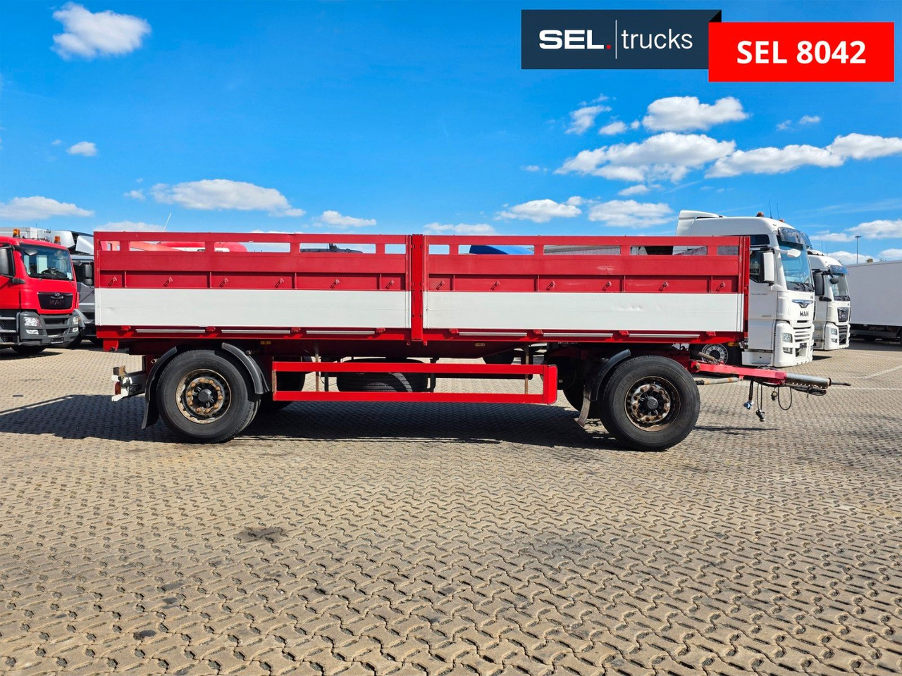 Schwarzmüller PA 2/E / Baustoff / 40 mm - Přívěs plato/ Valník: obrázek 4 Schwarzmüller PA 2/E / Baustoff / 40 mm - Přívěs plato/ Valník: obrázek 4