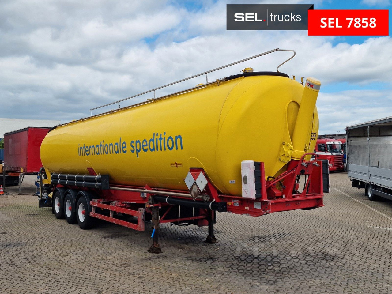 Spitzer K 2766 CAL GGVS / Kippsilo / 66m3 / ADR AT - Silo cisterna: obrázek 3 Spitzer K 2766 CAL GGVS / Kippsilo / 66m3 / ADR AT - Silo cisterna: obrázek 3