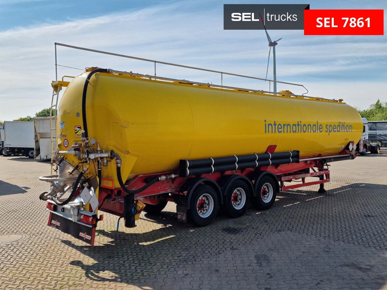 Spitzer SK 2766 CAL GGVS / Kippsilo / 66 m3 / ADR ATDR A - Silo cisterna: obrázek 5 Spitzer SK 2766 CAL GGVS / Kippsilo / 66 m3 / ADR ATDR A - Silo cisterna: obrázek 5