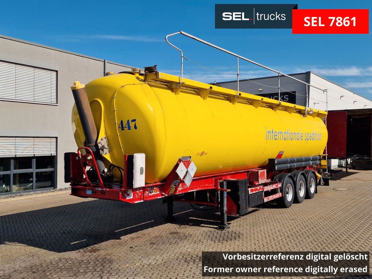 Spitzer SK 2766 CAL GGVS / Kippsilo / 66 m3 / ADR ATDR A - Silo cisterna: obrázek 1 Spitzer SK 2766 CAL GGVS / Kippsilo / 66 m3 / ADR ATDR A - Silo cisterna: obrázek 1