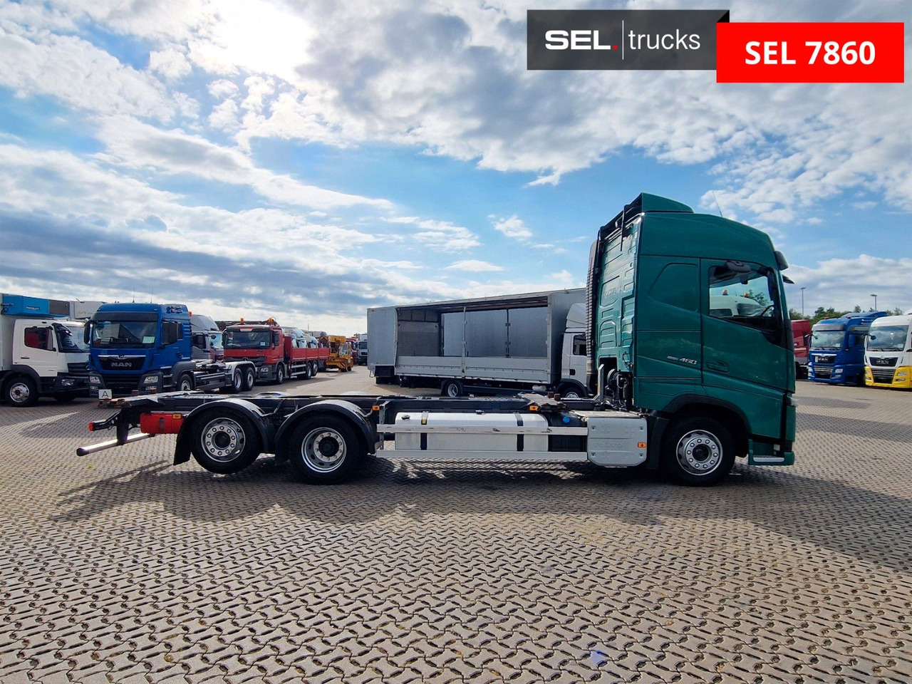 Volvo FH 460 / Navi / Liftachse / Euro 6D - Kontejnérový podvozek/ Výměnná nástavba: obrázek 4 Volvo FH 460 / Navi / Liftachse / Euro 6D - Kontejnérový podvozek/ Výměnná nástavba: obrázek 4