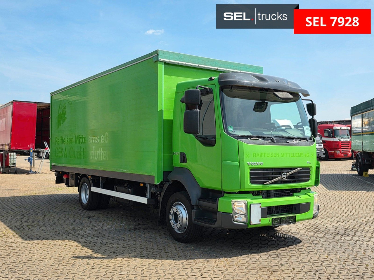 Volvo FL 240 - Plachtový nákladní auto: obrázek 3 Volvo FL 240 - Plachtový nákladní auto: obrázek 3