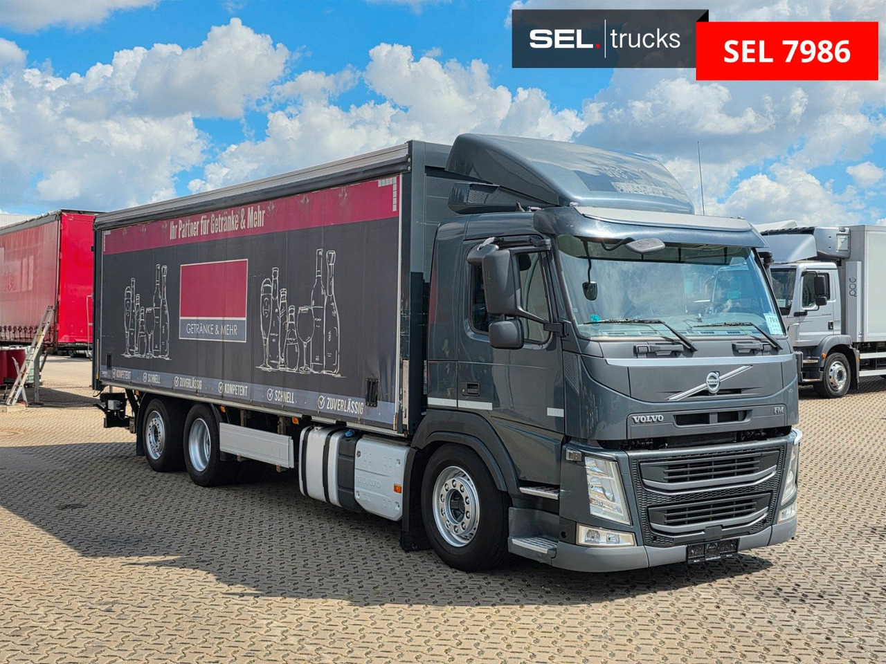 Volvo FM 410 / Ladebordwand / Lenkachse / Liftachse - Plachtový nákladní auto: obrázek 3 Volvo FM 410 / Ladebordwand / Lenkachse / Liftachse - Plachtový nákladní auto: obrázek 3