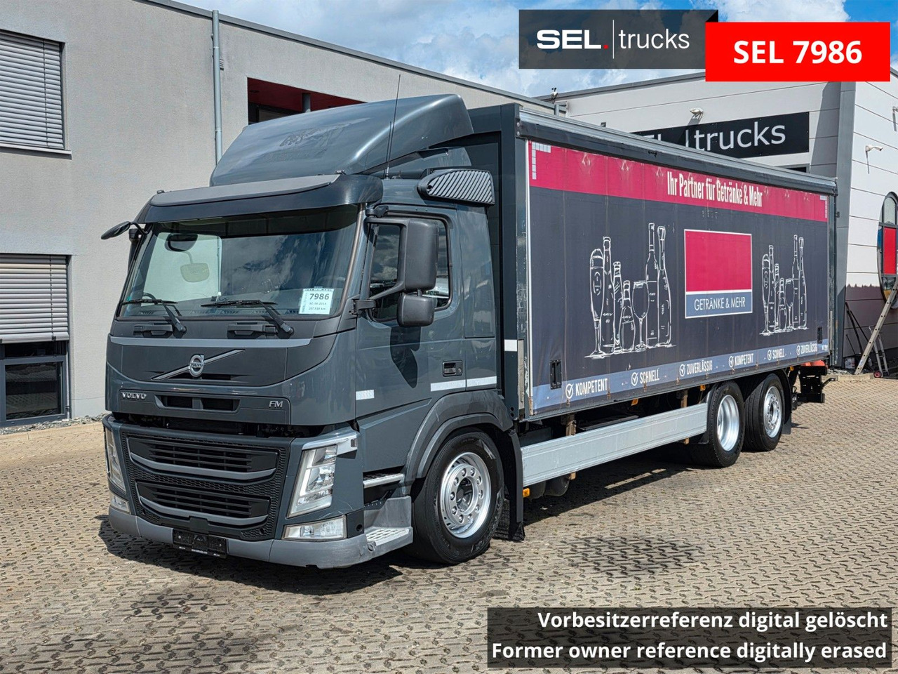 Volvo FM 410 / Ladebordwand / Lenkachse / Liftachse - Plachtový nákladní auto: obrázek 1 Volvo FM 410 / Ladebordwand / Lenkachse / Liftachse - Plachtový nákladní auto: obrázek 1