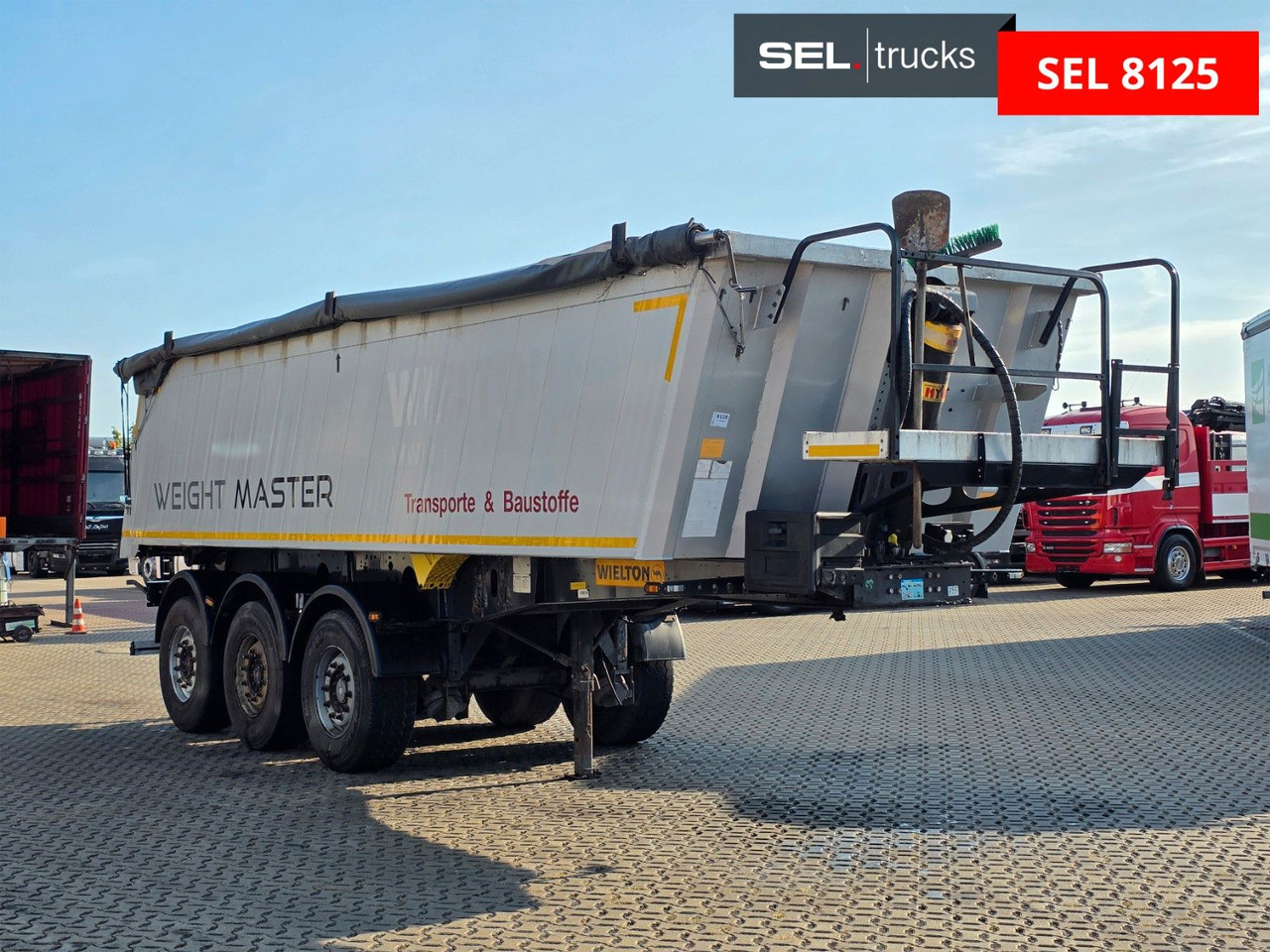 Wielton NW-3 / Liftachse - Sklápěcí návěs: obrázek 3 Wielton NW-3 / Liftachse - Sklápěcí návěs: obrázek 3