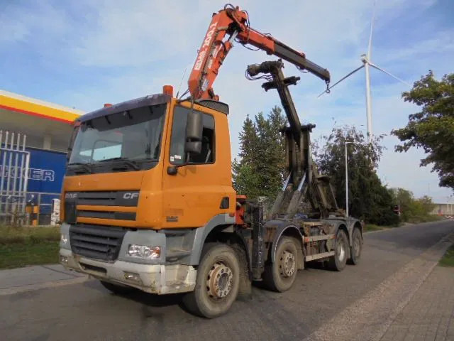 DAF 85.360 8X4 - Nákladní auto - kabelový systém, Auto s hydraulickou rukou: obrázek 1 DAF 85.360 8X4 - Nákladní auto - kabelový systém, Auto s hydraulickou rukou: obrázek 1