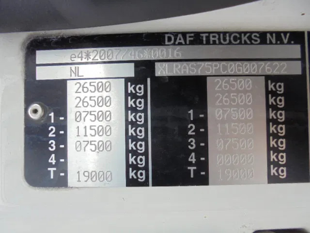 Vůz na odvoz odpadků DAF CF 250 EEV K: obrázek 12