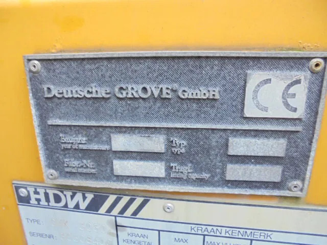 Univerzální autojeřáb Grove GMK 3050 6X6X6: obrázek 18