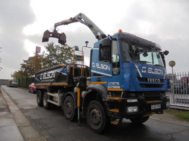 Iveco AD340T36 8X4 - Sklápěč, Auto s hydraulickou rukou: obrázek 3 Iveco AD340T36 8X4 - Sklápěč, Auto s hydraulickou rukou: obrázek 3