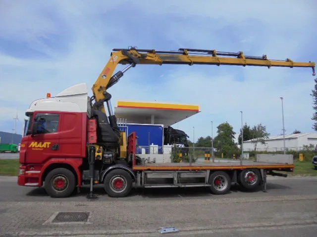 Auto s hydraulickou rukou Scania 8X2 RETARDER: obrázek 11