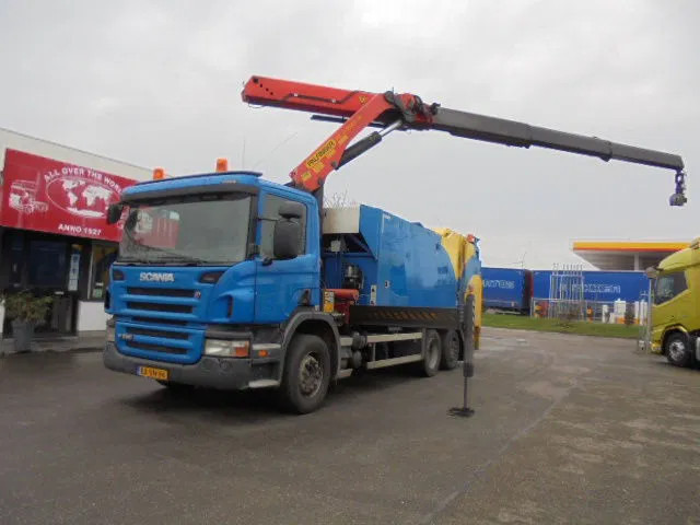Scania P280 B 6X2 - Vůz na odvoz odpadků: obrázek 1 Scania P280 B 6X2 - Vůz na odvoz odpadků: obrázek 1