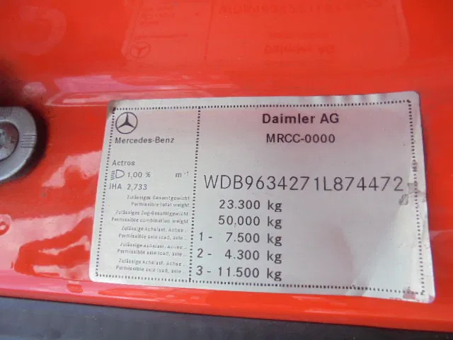 Tahač Mercedes-Benz Actros 2343 6X2 VOORLOOPAS: obrázek 17