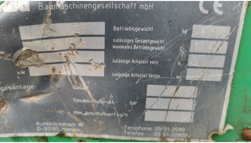 ABG Titan 125 ABG - crawler asphalt paver FULL OR FOR SPARES - Finišér: obrázek 2 ABG Titan 125 ABG - crawler asphalt paver FULL OR FOR SPARES - Finišér: obrázek 2