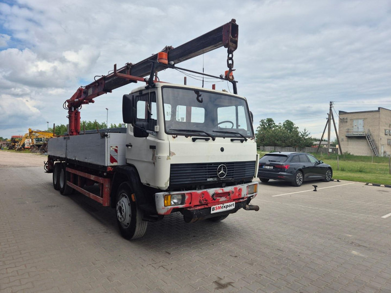 Mercedes-Benz 1320 + HMF 6.5 ton crane - Nákladní automobil valníkový/ Plošinový, Auto s hydraulickou rukou: obrázek 2 Mercedes-Benz 1320 + HMF 6.5 ton crane - Nákladní automobil valníkový/ Plošinový, Auto s hydraulickou rukou: obrázek 2