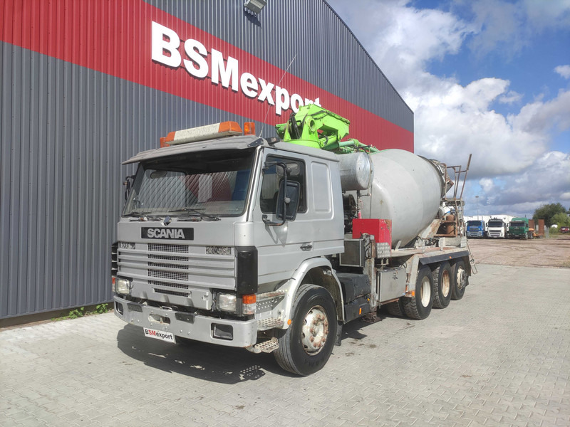 Scania 113 concrete mixer truck - Autodomíchávač: obrázek 1 Scania 113 concrete mixer truck - Autodomíchávač: obrázek 1