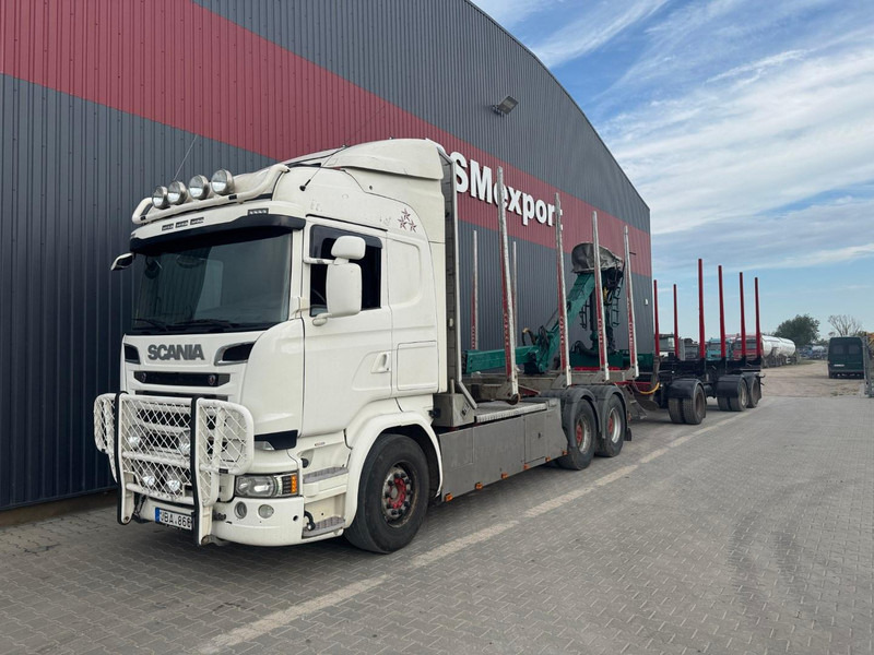 Scania R 730 + NARKO trailer - Lesovůz, Auto s hydraulickou rukou: obrázek 1 Scania R 730 + NARKO trailer - Lesovůz, Auto s hydraulickou rukou: obrázek 1