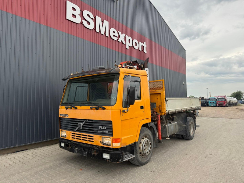 Volvo FL 10 + Palfinger PK 105 B - 3 - Sklápěč, Auto s hydraulickou rukou: obrázek 1 Volvo FL 10 + Palfinger PK 105 B - 3 - Sklápěč, Auto s hydraulickou rukou: obrázek 1