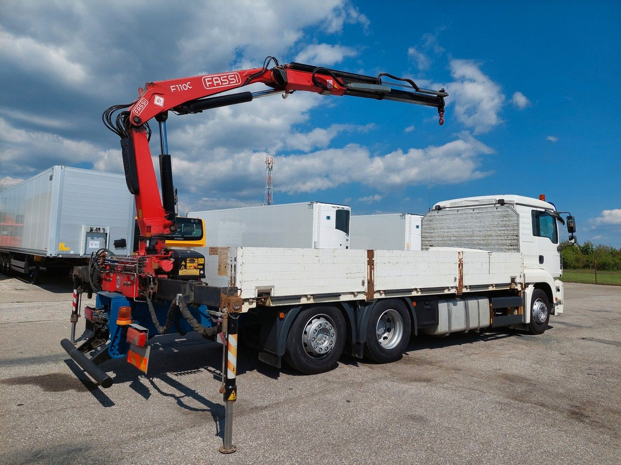MAN GA 26.320 6X2-2 BL + Kran Fassi F110AC22 - Nákladní automobil valníkový/ Plošinový, Auto s hydraulickou rukou: obrázek 4 MAN GA 26.320 6X2-2 BL + Kran Fassi F110AC22 - Nákladní automobil valníkový/ Plošinový, Auto s hydraulickou rukou: obrázek 4