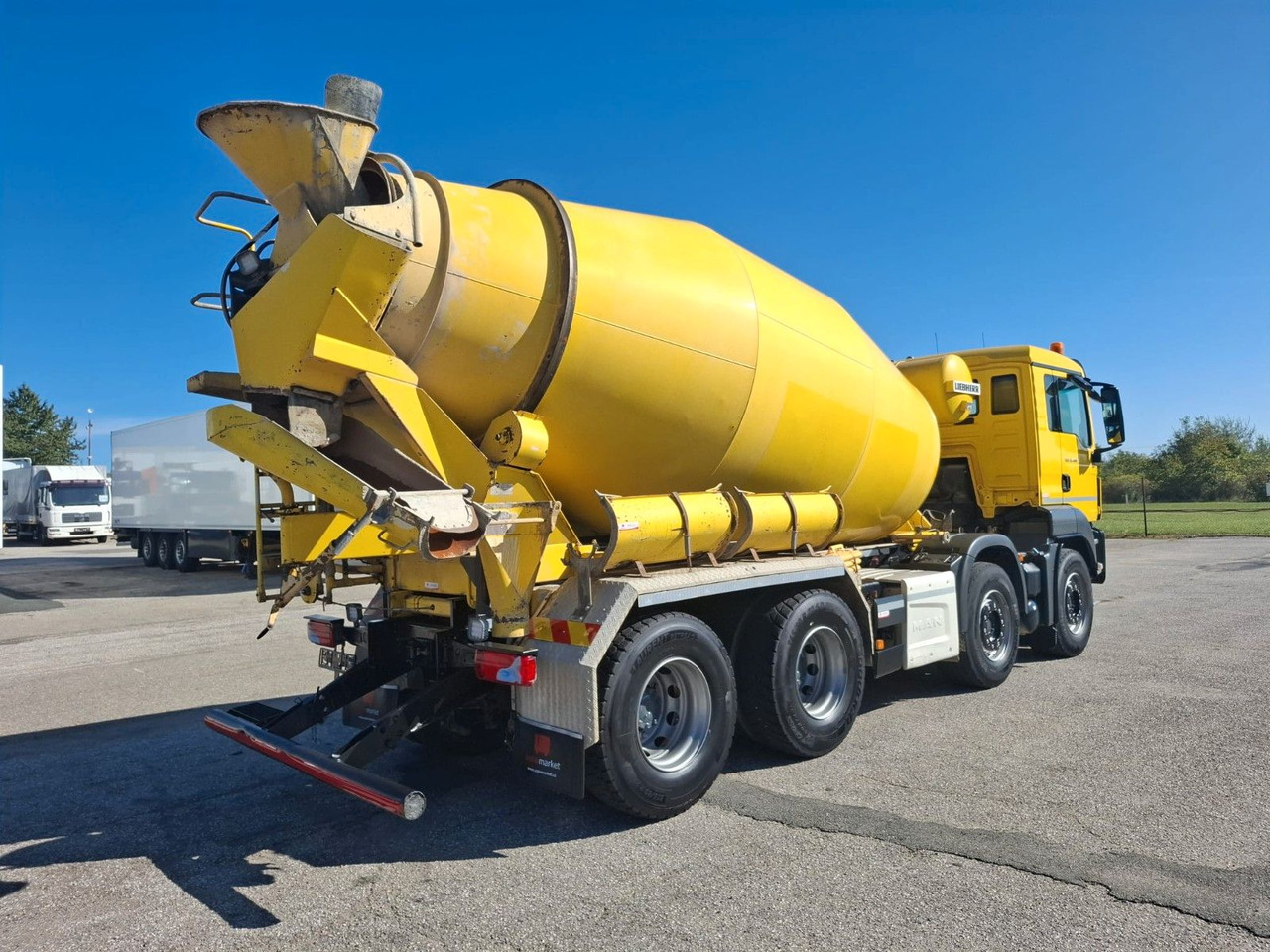 MAN TGS 32.460 8X4 BB Liebherr 9 m³ - Autodomíchávač: obrázek 3 MAN TGS 32.460 8X4 BB Liebherr 9 m³ - Autodomíchávač: obrázek 3