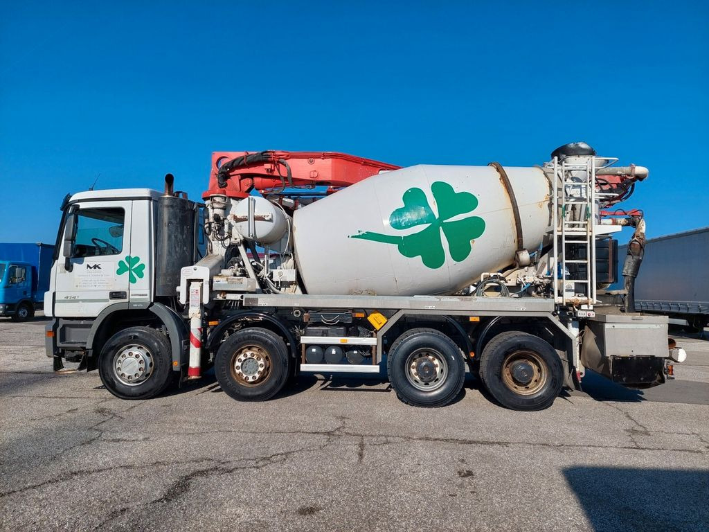 Mercedes-Benz Actros 4141 BB Putzmeister M24-3 Mercedes-Benz Actros 4141 BB Putzmeister M24-3 - Autodomíchávač s čerpadlem: obrázek 5 Mercedes-Benz Actros 4141 BB Putzmeister M24-3 Mercedes-Benz Actros 4141 BB Putzmeister M24-3 - Autodomíchávač s čerpadlem: obrázek 5