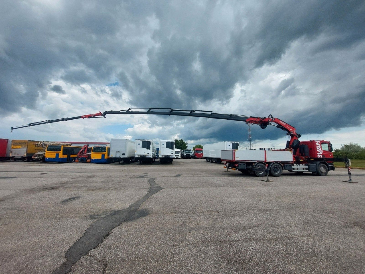 Scania G 410LB 6x4 HNA + Kran Fassi F545RA.2.27 FLY-JIB - Nákladní automobil valníkový/ Plošinový, Auto s hydraulickou rukou: obrázek 4 Scania G 410LB 6x4 HNA + Kran Fassi F545RA.2.27 FLY-JIB - Nákladní automobil valníkový/ Plošinový, Auto s hydraulickou rukou: obrázek 4