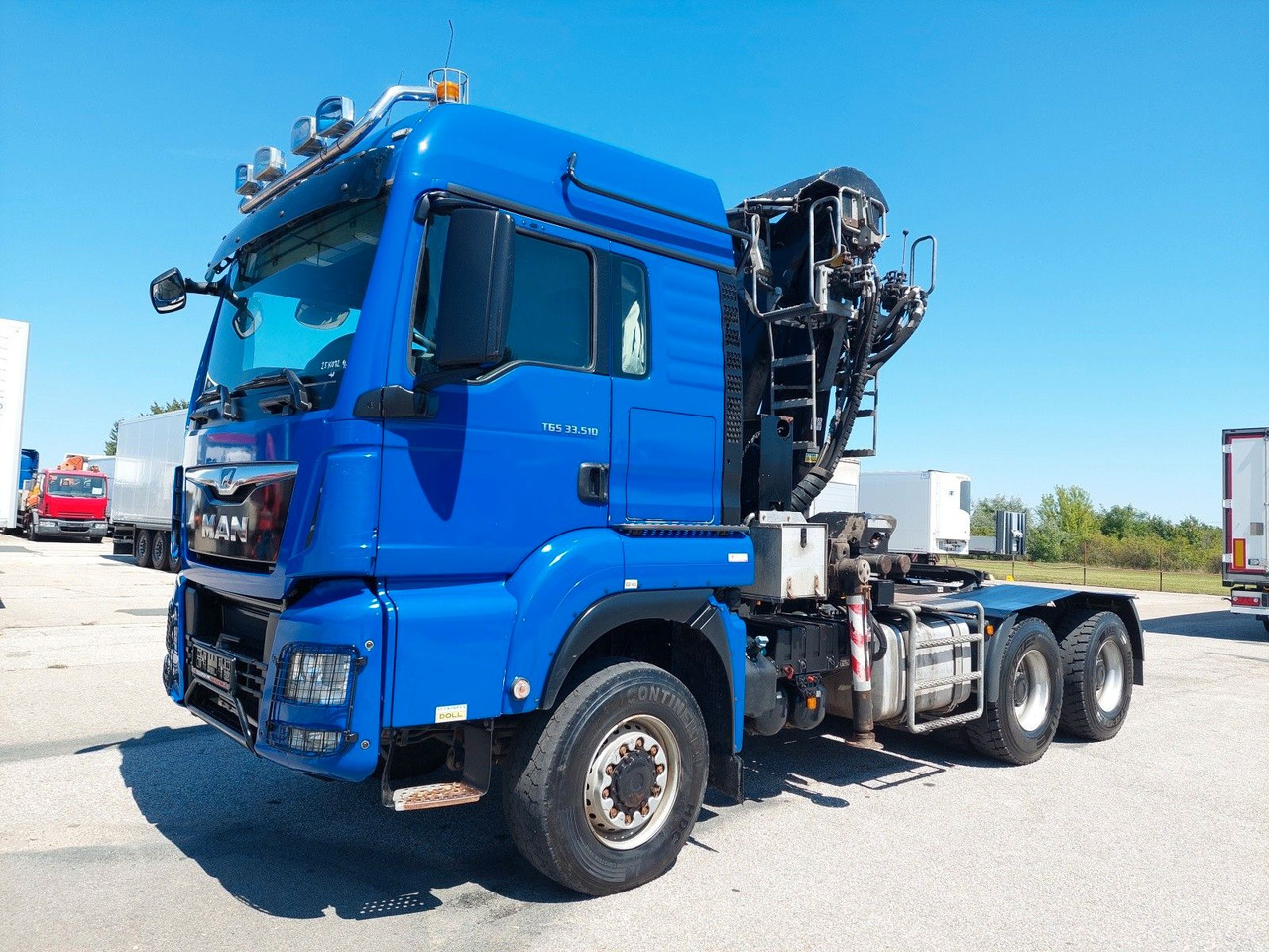 MAN TG3 33.510 6X6 BL KRAN LANGHOLZ Kesla 2117ZT94 - Tahač: obrázek 1 MAN TG3 33.510 6X6 BL KRAN LANGHOLZ Kesla 2117ZT94 - Tahač: obrázek 1