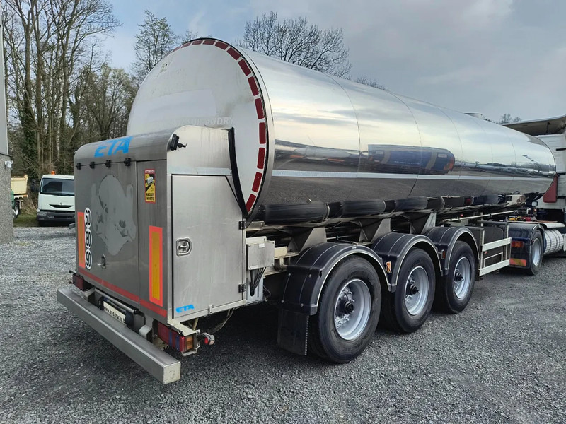 ETA 29000L INSULATED INOX TANK - 1 COMP - PUMP - Cisternový návěs: obrázek 5 ETA 29000L INSULATED INOX TANK - 1 COMP - PUMP - Cisternový návěs: obrázek 5
