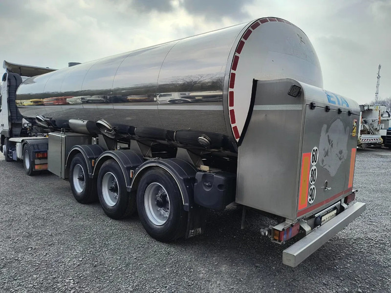 ETA 29000L INSULATED INOX TANK - 1 COMP - PUMP - Cisternový návěs: obrázek 3 ETA 29000L INSULATED INOX TANK - 1 COMP - PUMP - Cisternový návěs: obrázek 3