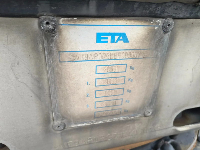Cisternový přívěs pro dopravu mléka ETA INSULATED INOX TANK 16500L: obrázek 20