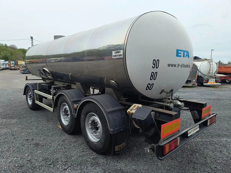 Cisternový přívěs pro dopravu mléka ETA INSULATED INOX TANK 16500L: obrázek 7