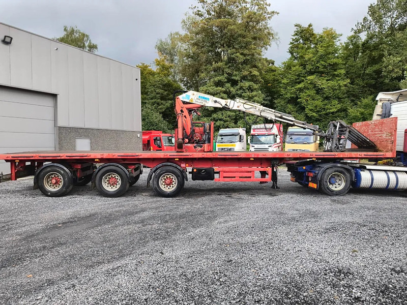 Návěs valník/ Plato LAG 16000-R KENNIS CRANE - 2 STEERING AXLES: obrázek 6