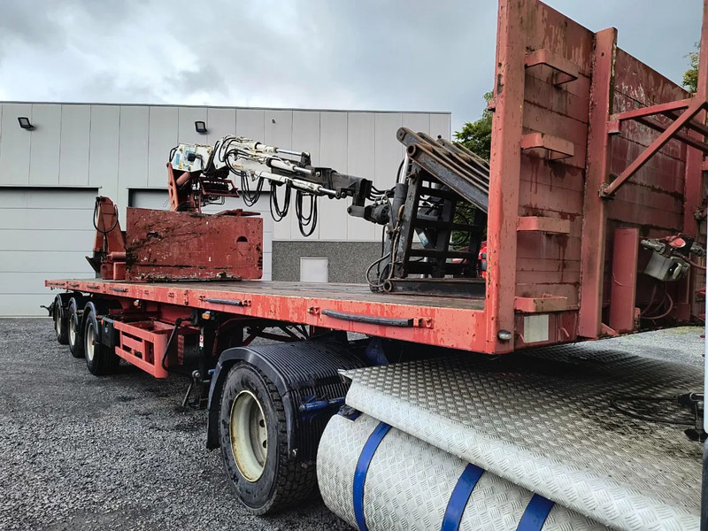 Návěs valník/ Plato LAG 16000-R KENNIS CRANE - 2 STEERING AXLES: obrázek 7