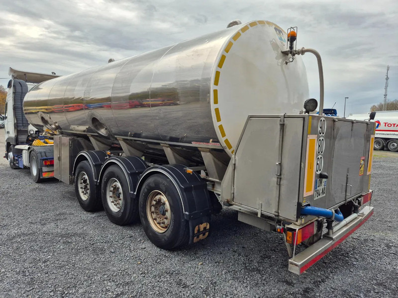 MAISONNEUVE 29000L INSULATED INOX TANK - HYDRAULIC PUMP - SAMPLE TAKING - Cisternový návěs: obrázek 3 MAISONNEUVE 29000L INSULATED INOX TANK - HYDRAULIC PUMP - SAMPLE TAKING - Cisternový návěs: obrázek 3