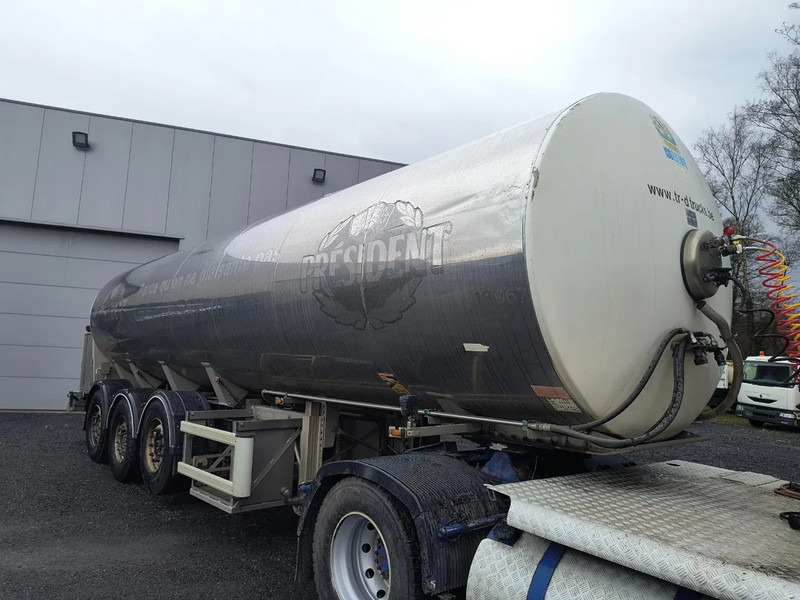 Cisternový návěs pro dopravu mléka MAISONNEUVE 29000L INSULATED INOX TANK - PUMP - SAMPLE: obrázek 6