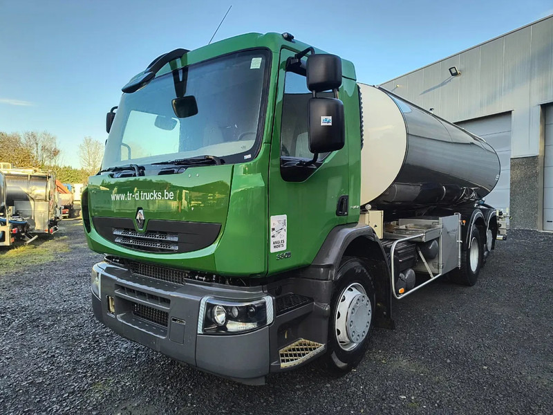 Renault Premium 370 15000L INSULATED INOX TANK - ENGINE REPLACED AND NEW TURBO - Cisternové vozidlo: obrázek 1 Renault Premium 370 15000L INSULATED INOX TANK - ENGINE REPLACED AND NEW TURBO - Cisternové vozidlo: obrázek 1