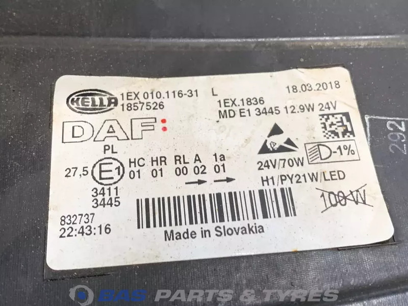 DAF XF106 - Světlomet pro Nákladní auto: obrázek 3 DAF XF106 - Světlomet pro Nákladní auto: obrázek 3