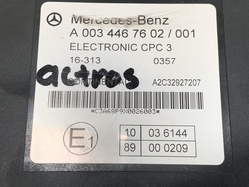 Mercedes-Benz Antos MP4 - Řídicí blok pro Nákladní auto: obrázek 2 Mercedes-Benz Antos MP4 - Řídicí blok pro Nákladní auto: obrázek 2