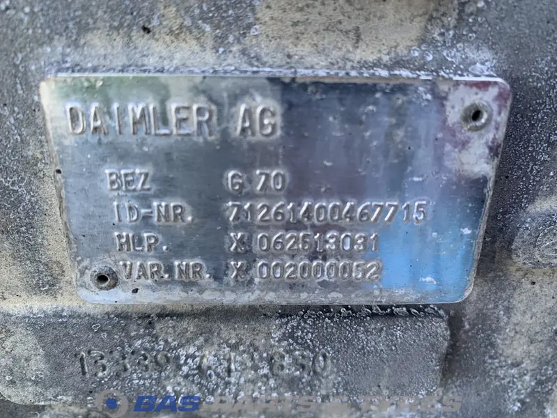 Mercedes-Benz Atego Mercedes G70-6 Powershift 3 Versnellingsbak A 001 260 36 00 - Převodovka pro Nákladní auto: obrázek 5 Mercedes-Benz Atego Mercedes G70-6 Powershift 3 Versnellingsbak A 001 260 36 00 - Převodovka pro Nákladní auto: obrázek 5